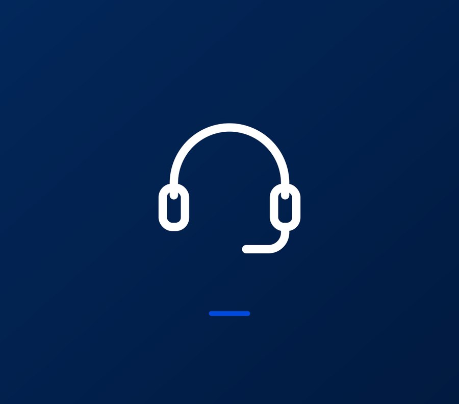 Helpdesk headset icon